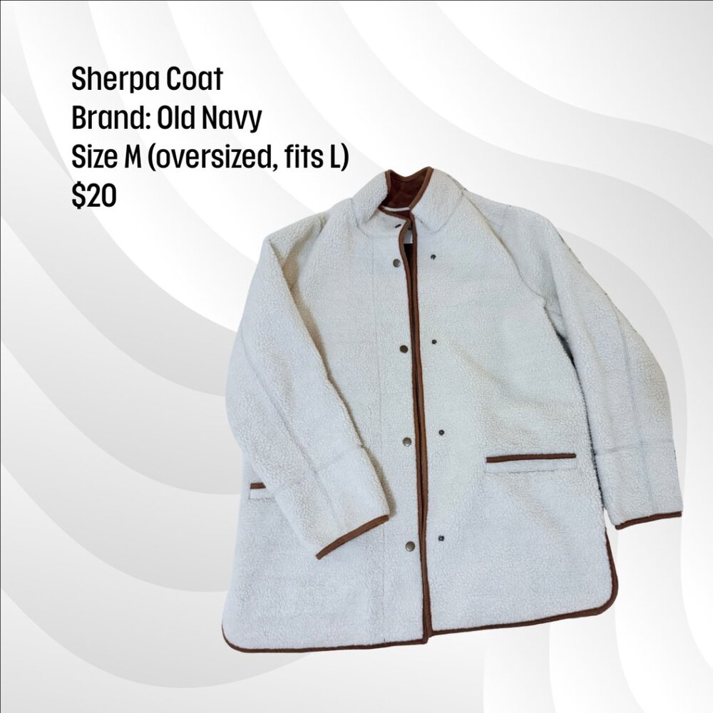 Sherpa Coat - Old Navy